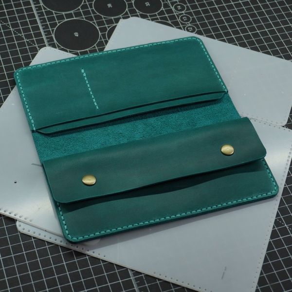 Acrylic template for making a long wallet 04