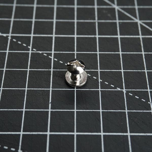 Винт для ремня 6мм Никель bscrew-02 фото