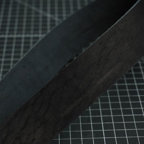 Ременная полоса под пряжку 40мм (4 мм толщина) Черная, краст belt_stripe_crast-black_40mm фото