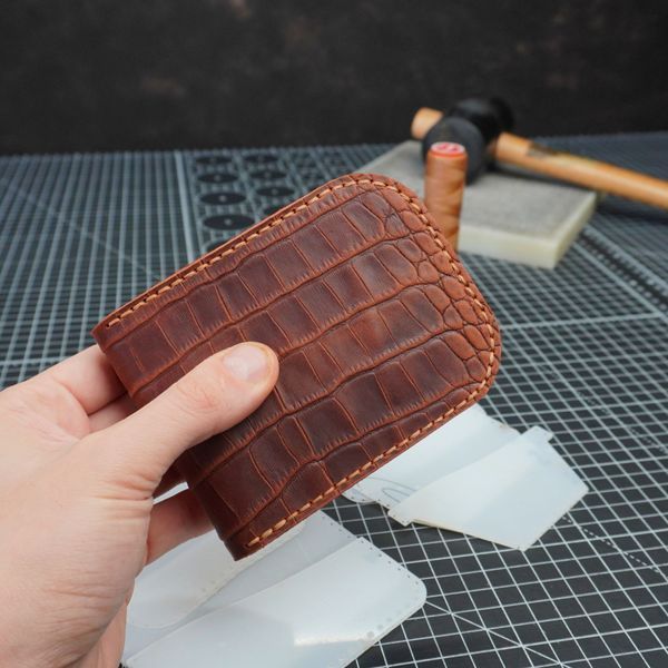 Шаблон ( Викрійка ) з акрилу для виготовлення гаманця Bifold 04 Acrylic-25-04 фото