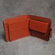 Handmade embossed leather wallet, Brown