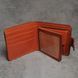 Handmade embossed leather wallet, Brown