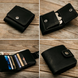 Acrylic template for making a wallet with a coin case 01