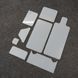 Acrylic template for making a wallet with a coin case 01