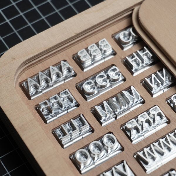 Набір шрифтів для тиснення "Fonts02" Fonts02 фото